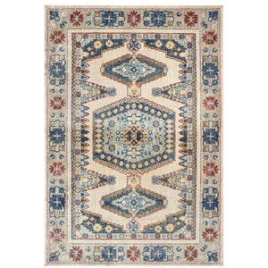 Oriental Weavers Pandora 5991I Bohemian/Global Oriental Polypropylene Indoor Area Rug Ivory/ Blue 9'10" x 12'10" P5991I300390ST
