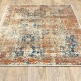 Oriental Weavers Pasha 521X6 Contemporary/Casual Abstract Polypropylene Indoor Area Rug Beige/ Multi 9'10" x 12'10" P521X6300390ST