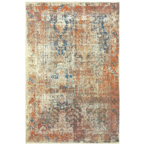 Oriental Weavers Pasha 521X6 Contemporary/Casual Abstract Polypropylene Indoor Area Rug Beige/ Multi 9'10" x 12'10" P521X6300390ST