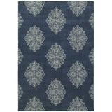Oriental Weavers Pasha 5992K Bohemian/Casual Geometric Polypropylene Indoor Area Rug Blue/ Ivory 9'10" x 12'10" P5992K300390ST