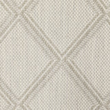 Oriental Weavers Portofino 5098W Casual/Farmhouse Geometric Polypropylene Indoor/Outdoor Area Rug Ivory/ Grey 9'10" x 12'10" P5098W300390ST