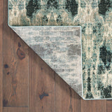 Oriental Weavers Raleigh 5507B Traditional/Vintage Abstract Polypropylene Indoor Area Rug Grey/ Blue 9'10" x 12'10" R5507B300390ST