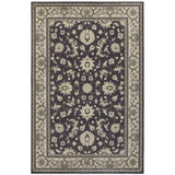 Oriental Weavers Richmond 117H3 Traditional/Persian Oriental Polypropylene Indoor Area Rug Charcoal/ Ivory 12' x 15' R117H3360450ST