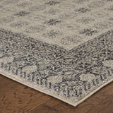 Oriental Weavers Richmond 4440S Traditional/Persian Oriental Polypropylene Indoor Area Rug Ivory/ Grey 12' x 15' R4440S360450ST