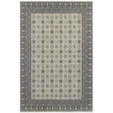Oriental Weavers Richmond 4440S Traditional/Persian Oriental Polypropylene Indoor Area Rug Ivory/ Grey 12' x 15' R4440S360450ST