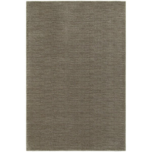 Oriental Weavers Richmond 526H3 Transitional/Industrial Solid Polypropylene Indoor Area Rug Grey/ Brown 12' x 15' R526H3360450ST
