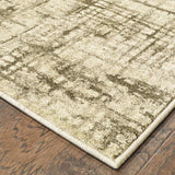 Oriental Weavers Richmond 802J3 Contemporary/Industrial Abstract Polypropylene Indoor Area Rug Ivory/ Brown 12' x 15' R802J3360450ST