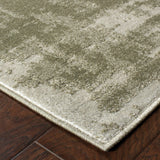 Oriental Weavers Rowan 565H4 Contemporary/Industrial Abstract Polypropylene, Polyester Indoor Area Rug Grey/ Ivory 9'10" x 12'10" R565H4300390ST