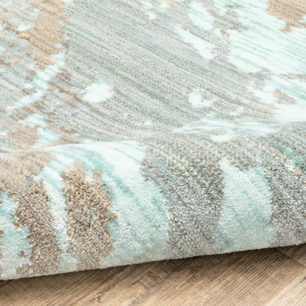 Oriental Weavers Sedona 6367A Contemporary/Industrial Abstract Nylon, Polypropylene Indoor Area Rug Blue/ Grey 9'10" x 12'10" S6367A300390ST