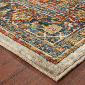 Oriental Weavers Sedona 6382B Traditional/Global Oriental Nylon, Polypropylene Indoor Area Rug Red/ Multi 9'10" x 12'10" S6382B300390ST