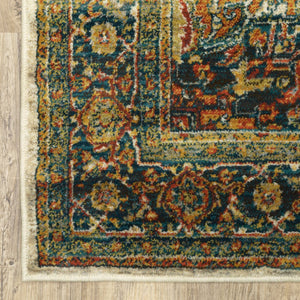 Oriental Weavers Sedona 6382B Traditional/Global Oriental Nylon, Polypropylene Indoor Area Rug Red/ Multi 9'10" x 12'10" S6382B300390ST