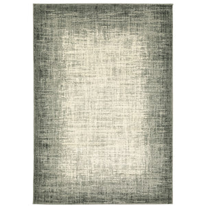 Oriental Weavers Seneca SE07A Industrial/Contemporary Abstract Polypropylene Indoor Area Rug Grey/ Beige 9'10" x 12'10" SSE07A300390ST