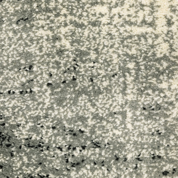 Oriental Weavers Seneca SE07A Industrial/Contemporary Abstract Polypropylene Indoor Area Rug Grey/ Beige 9'10" x 12'10" SSE07A300390ST