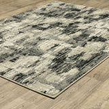 Oriental Weavers Seneca SE12A Modern & Contemporary/Industrial Abstract Polypropylene Indoor Area Rug Grey/ Beige 9'10" x 12'10" SSE12A300390ST