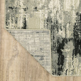 Oriental Weavers Seneca SE12A Modern & Contemporary/Industrial Abstract Polypropylene Indoor Area Rug Grey/ Beige 9'10" x 12'10" SSE12A300390ST