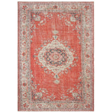 Oriental Weavers Sofia 85810 Bohemian/Traditional Oriental Polyester, Chenille Indoor Area Rug Red/ Grey 8'3" x 11'6" S85810255350ST