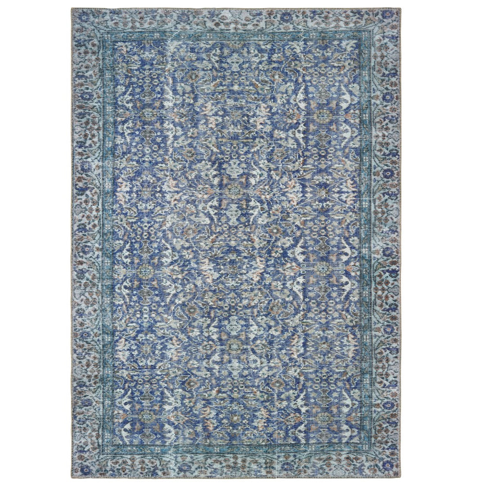 Oriental Weavers Sofia 85811 Bohemian/Traditional Oriental Polyester, Chenille Indoor Area Rug Blue 8'3" x 11'6" S85811255350ST
