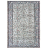 Oriental Weavers Sofia 85814 Bohemian/Traditional Oriental Polyester, Chenille Indoor Area Rug Ivory/ Blue 8'3" x 11'6" S85814255350ST