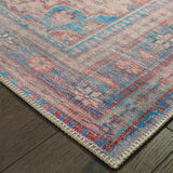 Oriental Weavers Sofia 85819 Bohemian/Traditional Oriental Polyester, Chenille Indoor Area Rug Red/ Blue 7'6" x 9'11" S85819230300ST