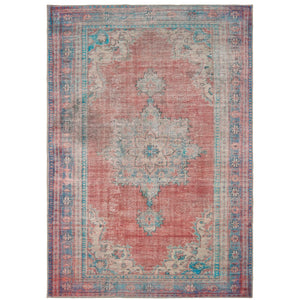 Oriental Weavers Sofia 85819 Bohemian/Traditional Oriental Polyester, Chenille Indoor Area Rug Red/ Blue 7'6" x 9'11" S85819230300ST