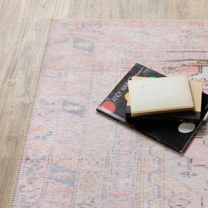 Oriental Weavers Sofia 85820 Bohemian/Traditional Oriental Polyester, Chenille Indoor Area Rug Pink/ Blue 8'3" x 11'6" S85820255350ST