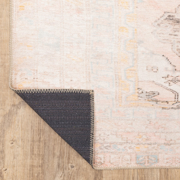 Oriental Weavers Sofia 85820 Bohemian/Traditional Oriental Polyester, Chenille Indoor Area Rug Pink/ Blue 8'3" x 11'6" S85820255350ST