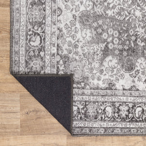 Oriental Weavers Sofia 85821 Bohemian/Traditional Oriental Polyester, Chenille Indoor Area Rug Grey 8'3" x 11'6" S85821255350ST