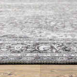 Oriental Weavers Sofia 85821 Bohemian/Traditional Oriental Polyester, Chenille Indoor Area Rug Grey 8'3" x 11'6" S85821255350ST