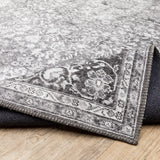 Oriental Weavers Sofia 85821 Bohemian/Traditional Oriental Polyester, Chenille Indoor Area Rug Grey 8'3" x 11'6" S85821255350ST