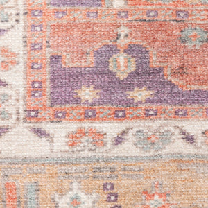 Oriental Weavers Sofia 85822 Bohemian/Traditional Oriental Polyester, Chenille Indoor Area Rug Purple/ Orange 8'3" x 11'6" S85822255350ST