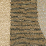 Oriental Weavers Strada STR02 Contemporary/Art-deco Geometric Nylon, Polypropylene Indoor Area Rug Brown/ Beige 10' x 13'2" SSTR02305400ST