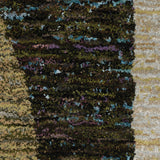 Oriental Weavers Strada STR05 Contemporary/Art-deco Geometric Nylon, Polypropylene Indoor Area Rug Gold/ Green 10' x 13'2" SSTR05305400ST
