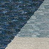 Oriental Weavers Strada STR08 Contemporary/Art-deco Geometric Nylon, Polypropylene Indoor Area Rug Blue/ Purple 10' x 13'2" SSTR08305400ST
