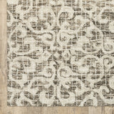 Oriental Weavers Tallavera 55607 Transitional/Global Floral Wool Indoor Area Rug Brown/ Ivory 10' x 13' T55607305396ST