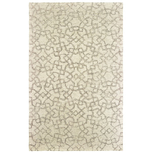 Oriental Weavers Tallavera 55608 Transitional/Global Geometric Wool Indoor Area Rug Tan/ Ivory 10' x 13' T556083050396ST