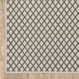 Oriental Weavers Torrey 501H1 Casual/Classic Geometric Polypropylene Indoor/Outdoor Area Rug Light Grey/ Grey 9'10" x 12'10" T501H1300390ST