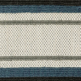 Oriental Weavers Torrey 5571Y Casual/ Geometric Polypropylene Indoor/Outdoor Area Rug Light Grey/ Blue 9'10" x 12'10" T5571Y300390ST