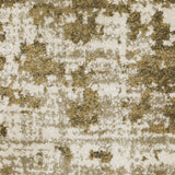 Oriental Weavers Venice 539W8 Contemporary/Industrial Abstract Polypropylene Indoor Area Rug Beige/ Gold 9'10" x 12'10" V539W8300390ST