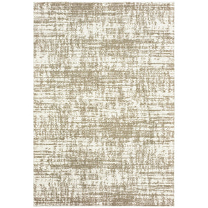 Oriental Weavers Verona 1803J Contemporary/Industrial Abstract Polyester Indoor Area Rug Ivory/ Taupe 7'10" x 10'10" V18003J240330ST