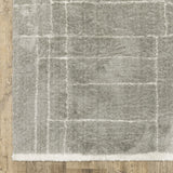 Oriental Weavers Verona 752G6 Contemporary/Industrial Abstract Polyester Indoor Area Rug Grey/ Ivory 9'10" x 12'10" V752G6300390ST