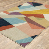 Oriental Weavers Xanadu 1803X Contemporary/ Geometric Polypropylene Indoor Area Rug Multi-colored 9'10" x 12'10" X1803X300390ST