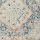Oriental Weavers Xanadu 532L6 Vintage/Persian Oriental Polypropylene Indoor Area Rug Blue/ Orange 9'10" x 12'10" X532L6300390ST