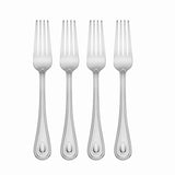 French Perle Dinner Forks, Set of 8