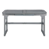 Walker Edison Extendable Outdoor Dining Table - Grey Wash OWTEXGW