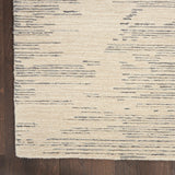 Nourison Michael Amini Ma30 Star SMR02 Glam Handmade Hand Tufted Indoor only Area Rug Ivory/Grey 5'3" x 7'3" 99446881199