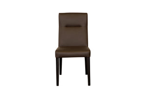 Porter Designs Verona Leather-Look Contemporary Dining Chair Brown 07-204-02-1553