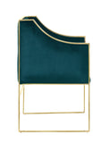 Rowan Green Accent Chair