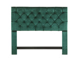 Rivka Green Twin Velvet Headboard