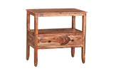 Porter Designs Sheesham Accents Solid Wood Natural Console Table Brown 05-116-10-PDU108H