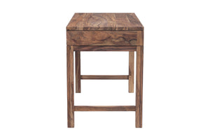 Porter Designs Urban Solid Sheesham Wood Contemporary Desk Natural 10-117-05-8058N
